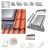 VELUX EDJ 2000 Einzel-Eindeckrahmen, Vertiefter Einbau, inkl. BDX Dämm- und Anschluss-Set, Für flache und profilierte Eindeckmaterialien _ e-roofline.de-new.webp