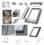 VELUX EDL 2000 Einzel-Eindeckrahmen, für Flachdachmaterialien, wie Schindeln, Teerpappe, Schiefer Schichtstück _e-roofline.de-new.webp