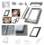 VELUX EDL 1000 Einzel-Eindeckrahmen, für Flachdachmaterialien, für Schiefer Schichstücke, Schindeln, Teerpappe, inkl. Anschlussschürze BFX _e-roofline.de-new.webp