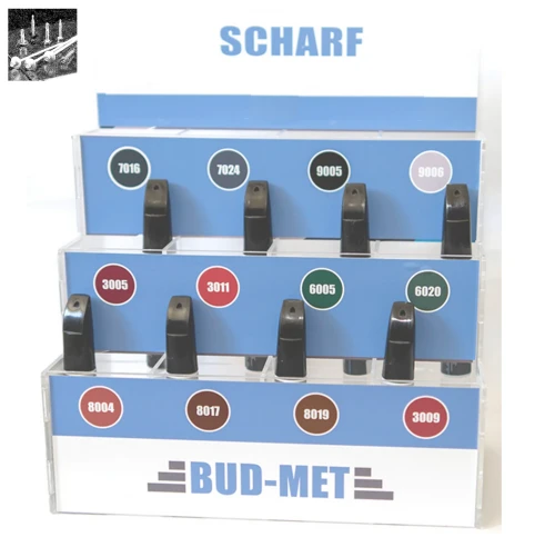 Zum Produkt SCHARF Ausbesserungsmarker für Stahldächer, zum Ausbessern kleiner Kratzer geeignet RAL 7016 7024 9005 8017 8019 3009