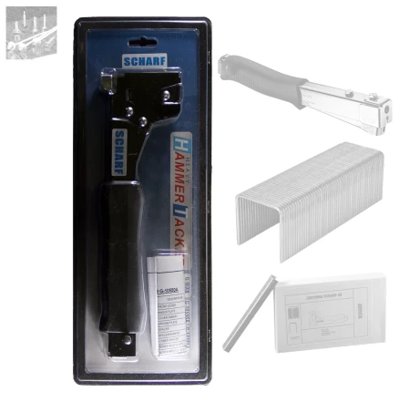 SCHARF G-10550A Hammertacker, Verarbeitet Klammern_1_e-roofline.de.webp