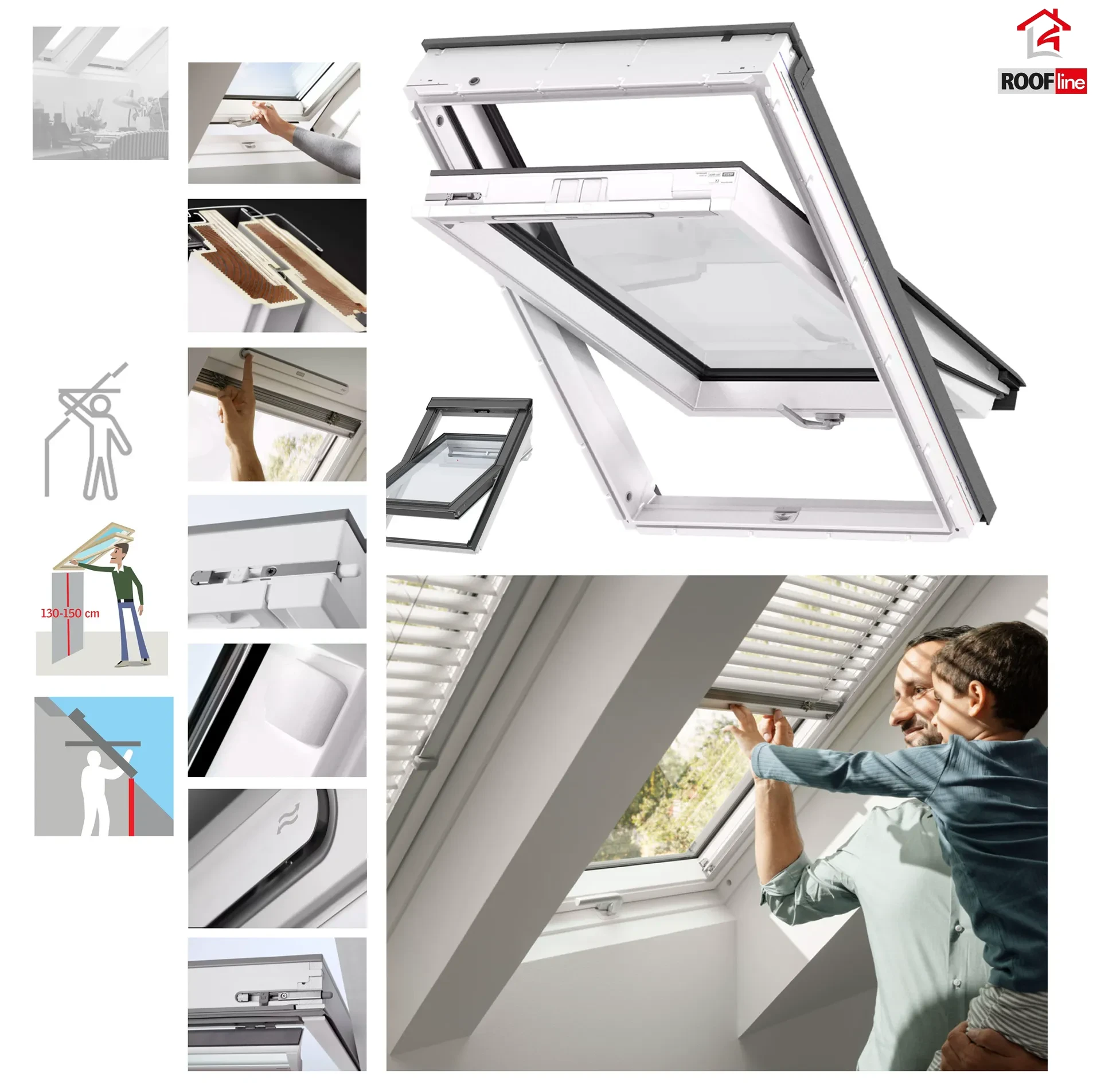 VELUX Dachfenster GLU Boden Griff aus Kunststoff e-roofline.de.webp