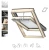 VELUX GLL 1064 21 elektrisch - Fernbedienung Schwingfenster aus Holz, Uw=1,0, Energiesparende Dreifachverglasung, KOMFORT PLUS 2026 _e-roofline.de.webp