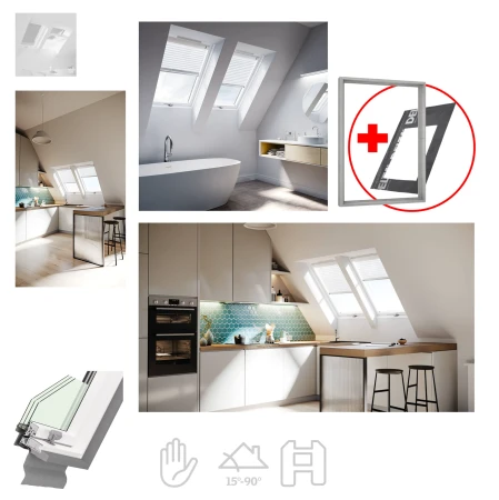 DAKEA Dachfenster Ultima Energy PVC KEP B1800, Dreifach verglastes PVC-Dachfenster Uw=1,0, Einscheiben-Sicherheitsglas _2_e-roofline.de.webp