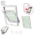 DAKEA Dachfenster Ultima Energy PVC KEP B1800, Dreifach verglastes PVC-Dachfenster Uw=1,0, Einscheiben-Sicherheitsglas _0_e-roofline.de.webp