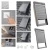 Dakea RoofLITE+ Solar Rollläden SSR,  Aluminium-Rolllade, Sonnenschutz, idealen Hitzeschutz Rollo, Dunkelgraues Aluminium, inkl. Funk-Wandschalter, RAL 7043 _2_e-roofline.de.webp