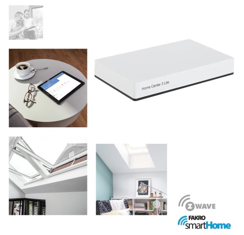 Zum Produkt FAKRO Gateway HC3 LITE Z-Wave, Smart-Home-Management, Gateway steuern Sie FAKRO-Produkte mit Z-Wave *