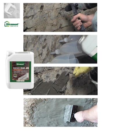 Ultrament Trockene Mauer 30kg, Horizontalsperre, Schutz vor aufsteigender Feuchte, Kapillarverengend und hydroprobierend 1_ e-roofline.de.jpg