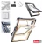 ROTO Schwingfenster RotoQ Q4 2C H2E Tronic Plus Comfort, Holz -2fach Glas, Elektrisches Dachfenster incl. Wandschalter aus Massives Kiefernholz_1_e-roofline.de.webp