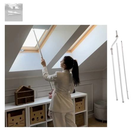 FAKRO Teleskop-Bedienstange ZSD 330cm für die Bedienung der Flachdach-Fenster vom Typ DMC und DMF  1_e-roofline.de.webp