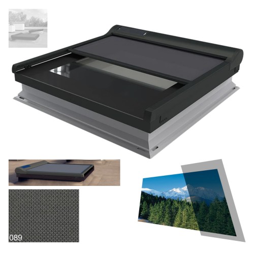 Zum Produkt FAKRO Außenzubehör Netzmarkise  AMZ/F Solar 12 V für Flachdachfenster Typ F und Typ G, Smart Home *