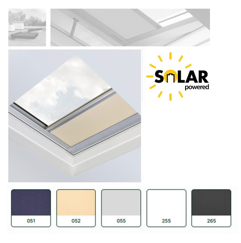 Zum Produkt FAKRO Verdunkelungsrollos ARF-D Z-Wave Solar-Rollläden für Flachdachfenster (Typ F, C und G),  Z-Wave Solar-Innenrollo Innenzubehör *