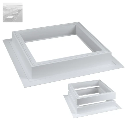 DAKEA  RoofLITE+ FRC-F Adapterkranz mit Flansch zur Montage der Flachdachfenster FRE und FRF _1_e-roofline.de.jpg