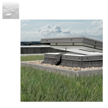 DAKEA  RoofLITE+ Azure Elektrisches Flachdachfenster  FRE B600, 0,87, Laminiertes Innenglas _3_e-roofline.de.webp