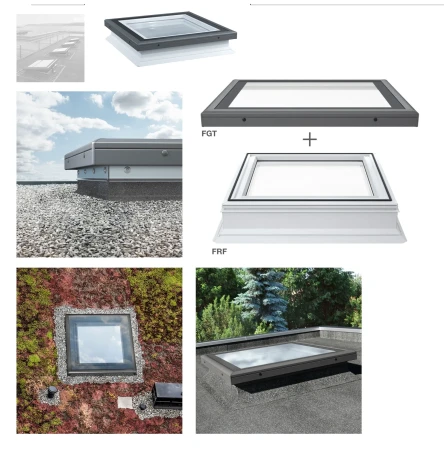 DAKEA RoofLITE+ Azure Fest verglaste Flachdachfenster mit Flach-glas Oberelement _1_e-roofline.de-new.webp
