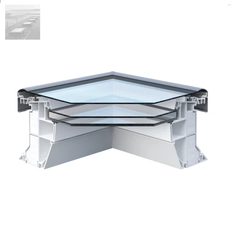 DAKEA RoofLITE+ Azure Fest verglaste Flachdachfenster mit Flach-glas Oberelement _3_e-roofline.de-new.webp