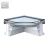 DAKEA RoofLITE+ Azure Fest verglaste Flachdachfenster mit Flach-glas Oberelement _3_e-roofline.de-new.webp