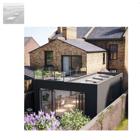DAKEA RoofLITE+ Azure Fest verglaste Flachdachfenster mit Flach-glas Oberelement _4_e-roofline.de-new.webp