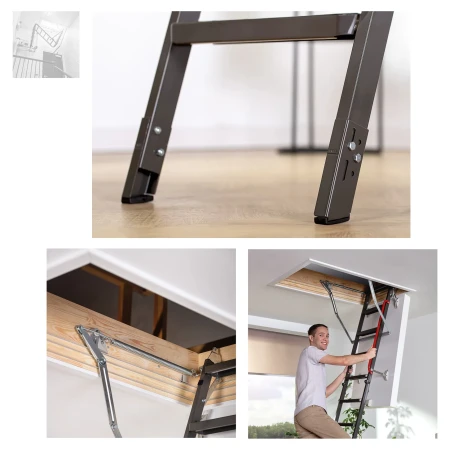 FAKRO LMT Super Thermo Dachbodentreppe Metall, Greenstep Super - Energieeinsparende 0,48  _4_e-roofline.de.webp