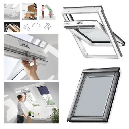 VELUX Dachfenster GLU 0051 manuelles Schwingfenster, 2-fach, Uw=1,3 , obere Öffnungssystem, Weiß  _1_ e-roofline.de.jpg