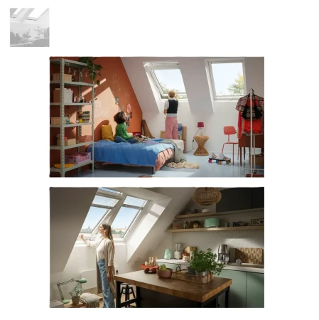 VELUX Dachfenster GLU 0051B manuelles Schwingfenster, 2-fach, Uw=1,3, Boden griff, Weiß, VELUX Kunststoff-Fenster _1a_ e-roofline.de.webp