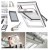 VELUX Dachfenster GLU 0064 manuelles Schwingfenster, 3-fach, Uw=1,0, obere Öffnungssystem, Weiß, VELUX Kunststoff-Fenster, Polyurethan obere Öffnungssystem, Weiß, VELUX Kunststoff _1_e-roofline.jpg