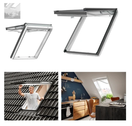 VELUX GNU 0064 manuelles Klapp-Schwingfenster aus Kunstoff, mit 3-fach-Verglasung Uw=1,0, Energiesparende Dreifachverglasung Weiß, VELUX Kunststoff _1_e-roofline.jpg