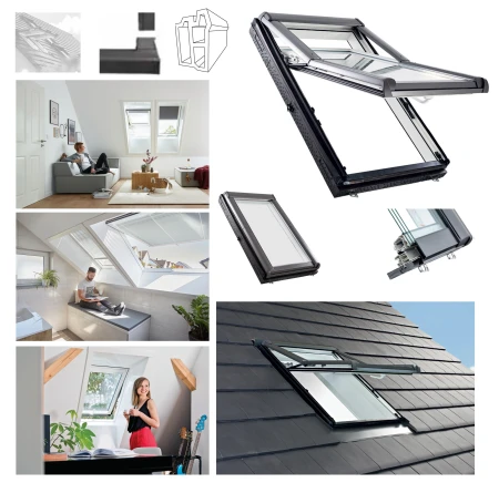Roto Designo R7 PVC das Hoch-Schwingfenster R79C Uw=1,0, Dachfenster aus Kunststoff, Weiß PVC-Multikammerprofil _1_e-roofline.de.jpg