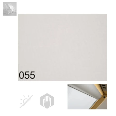 Fakro Dachfenster Verdunkelungsrollo ARF  Innen dekorativen Stoff 052 055 051 255 265  I Preisgruppe mit Standardmaß, Dunkelheit, Kompatibel mit OptiLight 055_ e-roofline.de.webp