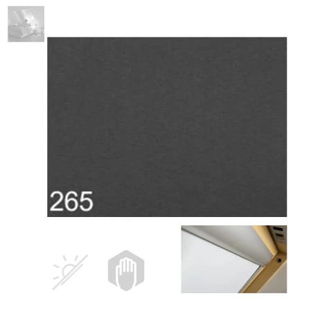 Fakro Dachfenster Verdunkelungsrollo ARF  Innen dekorativen Stoff 052 055 051 255 265  I Preisgruppe mit Standardmaß, Dunkelheit, Kompatibel mit OptiLight 265_ e-roofline.de.webp