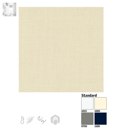 Velux Verdunkelungsrollo DKL Innenrollos, Standard Farbe 1025, 1085, 1100, 0705, Sichtschutz &amp; Lichtregulierung Dekorativen Stoff,  Innenrollos, Führungsschienen in Aluminium oder Weiß - 1085_ e-roofline.de.webp