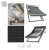 VELUX Hitzeschutz-Markise Tageslicht für Dachfenster MHL Farbe 5060, Netzmarkise, Manuell, Transparentes Netzgewebe, mit Haltekrallen  _1 _ e-roofline.de.webp