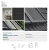 VELUX Solar Hitzeschutz-Markise Tageslicht für Dachfenster MSL Solar-Hitzeschutzmarkise, Sicht- und Sonnenschutz, , INTEGRA Graphit Transparentes Netzgewebe_3_ e-roofline.de.webp