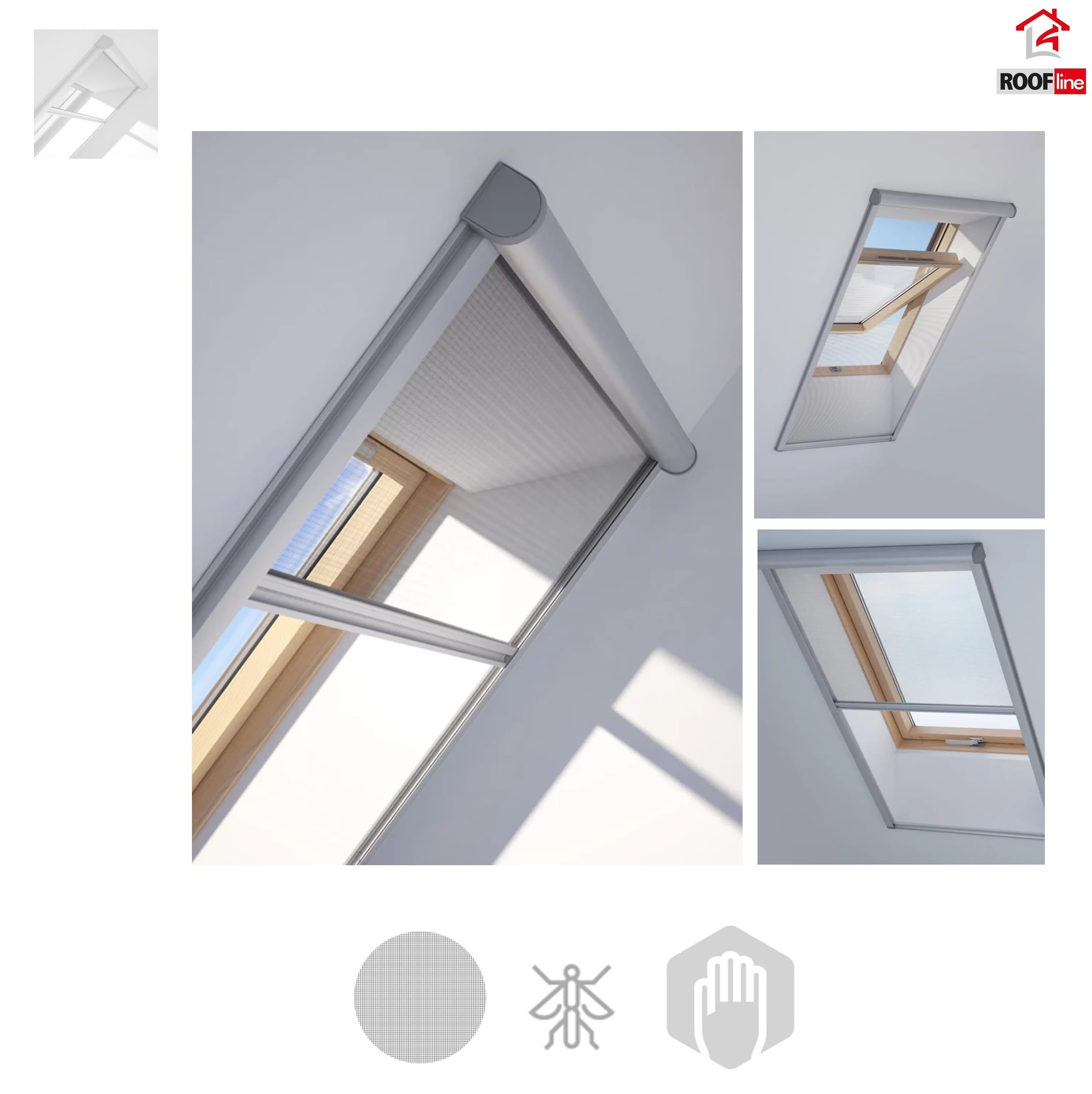 Insektenschutzrollos ZIA Insektenschutzgitter für Dachfenster _ e-roofline.de.jpg