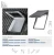 VELUX Solar-Rollladen SST 0000 Solar Außenrollladen für VELUX GTU GTL Wohn- und Ausstiegsfenster Aluminium Dunkelgrau,  inkl. Funk-Wandschalter _2_ e-roofline.de.webp