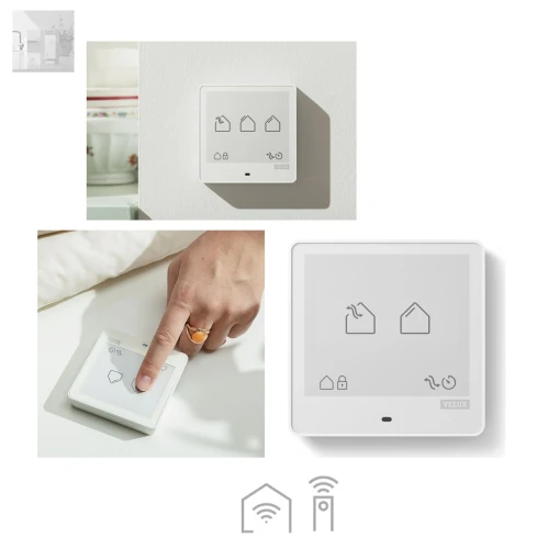 Zum Produkt VELUX Steuerung Touchscreen-Fernbedienung Touch - KLR 300 pro Raum ACTIVE  für alle VELUX Solar-/Elektro-Produkte *