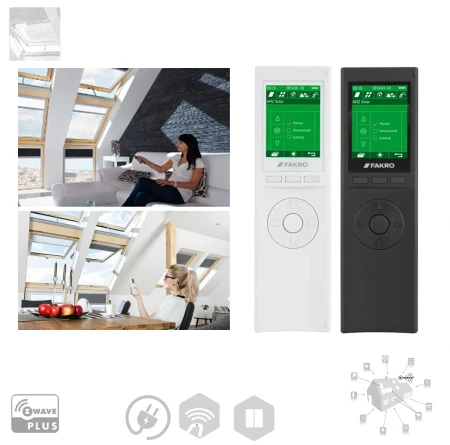 FAKRO Fakro ZRS24 Fernbedienung Z-Wave mit Display, Fernbedienung des elektrischen Zubehörs _e-roofline.de.webp