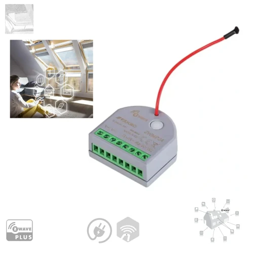 Zum Produkt Fakro ZWMP 24 Wettermodul, Modul zur Steuerung von Z-Wave-Geräten, die mit Regen- und Windsensoren zusammenarbeiten *