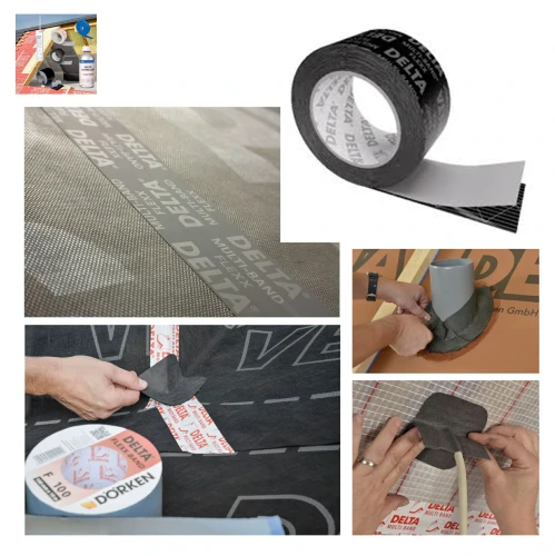 Zum Produkt DELTA-MULTI-BAND® FLEXX F100 100mm x10m / Sammelverpackung 3 Stück / Klebeband mit höchster Klebkraft für Außen- und Innenanwendungen, auf Vliesoberflächen und verbesserter Kälteklebrigkeit *