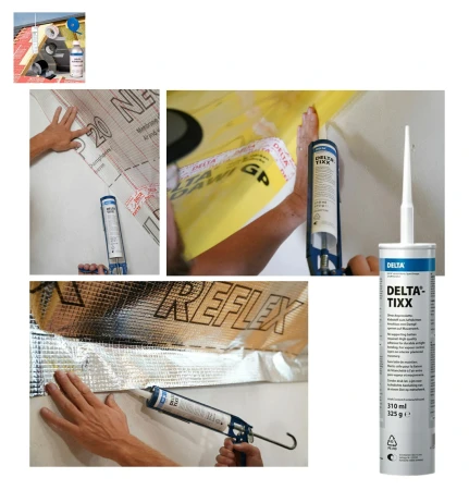 DÖRKEN DELTA®-TIXX 310ml Dauerhaft zuverlässiger Kleber aus der Kartusche, für den luftdichten Anschluss von DELTA®-Luft- und Dampfsperren.webp
