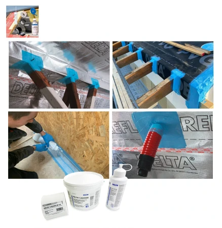 DÖRKEN DELTA®-LIQUIXX 1l, Funktionsbeschichtung zum luftdichten Anschluss schwieriger Details bei der Verlegung von DELTA®-Luft- und Dampfsperren.webp