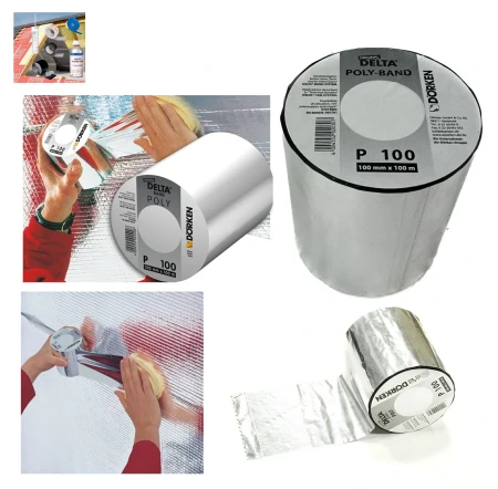 DÖRKEN DELTA®-POLY BAND 100mm x 100m, Einseitiges Klebeband.webp