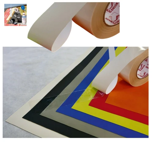 Zum Produkt DÖRKEN DELTA®-FAS BAND CLEAR 60 mm x 25 m,Einseitig klebendes, transparentes Folienträger-Klebeband für die Verklebung von DELTA®-FASSADE COLOR PLUS  .