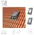 Dakea Wohndachausstieg KFB FLEX+ 45x55 cm 45x73 cm Dachausstiegsfenster aus Kiefernholz hergestellt, Doppelverglasung, Integrierte Einndeckrahmen, incl. Dampfsperrfolie 1_ e-roofline.de.webp