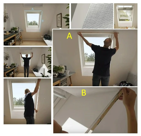 Insektenschutzrollos ZIA Fliegengitter &amp; Insektenschutz für Dachfenster, Anbringen des Moskitonetzes am Innenfutter_ e-roofline.de (2).webp