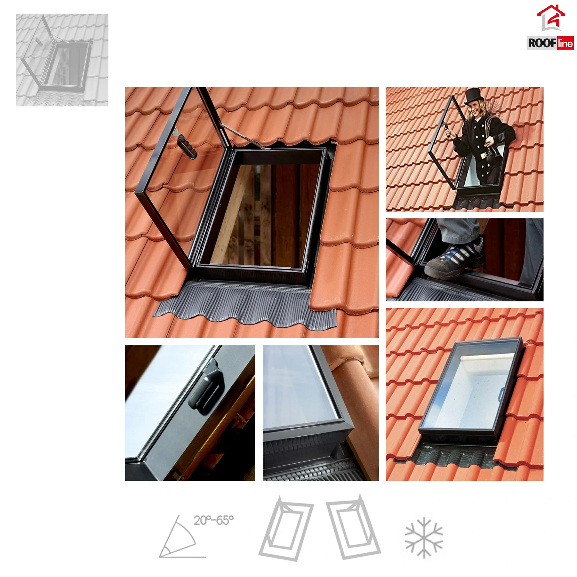 VELUX Ausstiegsfenster  GVT  103 0000Z 54x83 Dachausstieg aus schwarzem Polyurethan _2_ e-roofline.de.webp