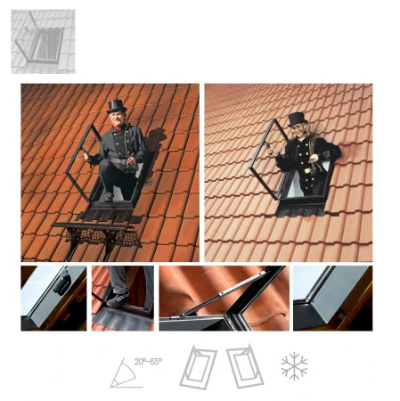 VELUX Ausstiegsfenster  GVT  103 0000Z 54x83 Dachausstieg aus schwarzem Polyurethan _1 _ e-roofline.de.webp