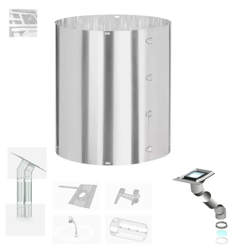 Zum Produkt VELUX Verlängerungsrohr ZTR  0K14 0062 (62 cm) VELUX Tageslichtspot Zubehör, starres Verlängerungselement; für TWR, TLR und TCR *