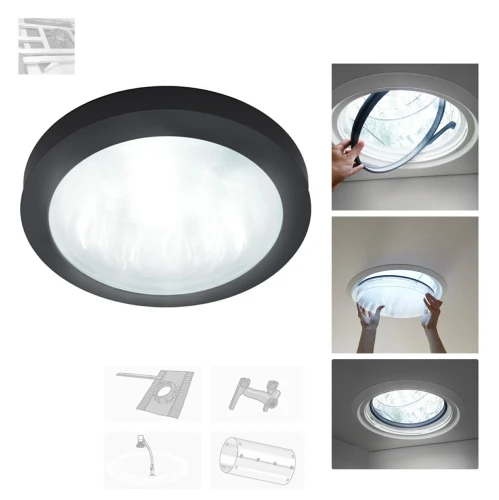 Zum Produkt VELUX Zusatzscheibe ZTB 0K14 2002 VELUX Eine 2-fach-verglaste Scheibe aus Polycarbonat Tageslichtspot Zubehör, Zusatzscheibe für verbesserte Wärmedämmung *
