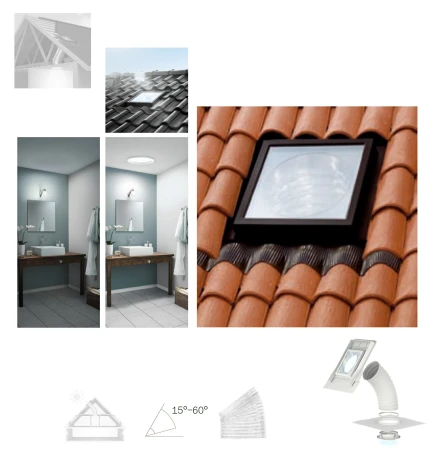 VELUX Tageslichtspot TWF 0K14 mit flexiblem Rohr 0,4 – 2,0 m _2 _ e-roofline.de.webp